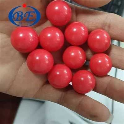 كرة فولاذية مطلية بالبلاستيك الصلب